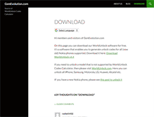 Tablet Screenshot of gsmevolution.com